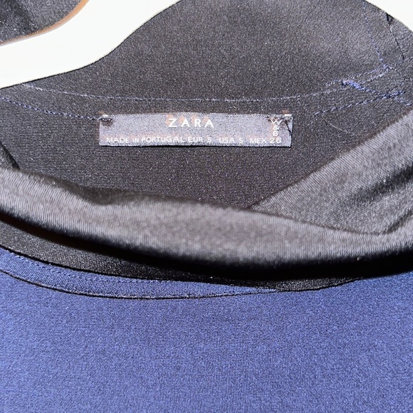 ZARA navy dress - Picture 3 of 5